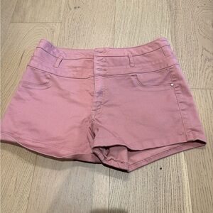 Refuge pink Jean shorts size 14